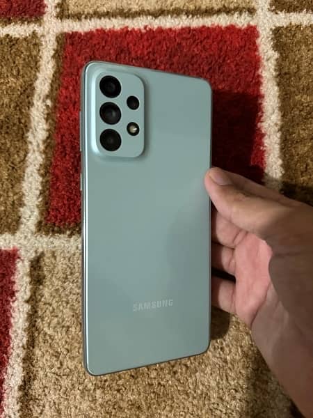 samsung a73.5g 10/10 conditions full box no open repair no any fault 2