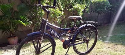 Dark Blue bicycle in good condition 0