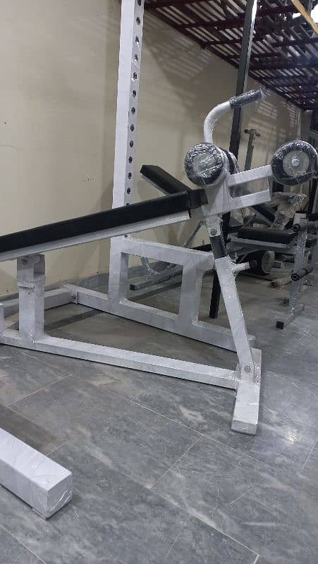 03335401216 multi bench press rubber plates incline bench 10