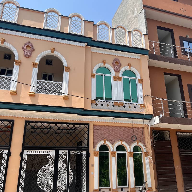 3 Marla Brand New Spanish Style House For Sale, AL Rehman Garden Phase 4 Near Jallo Park Main Canal Road Lahore 1