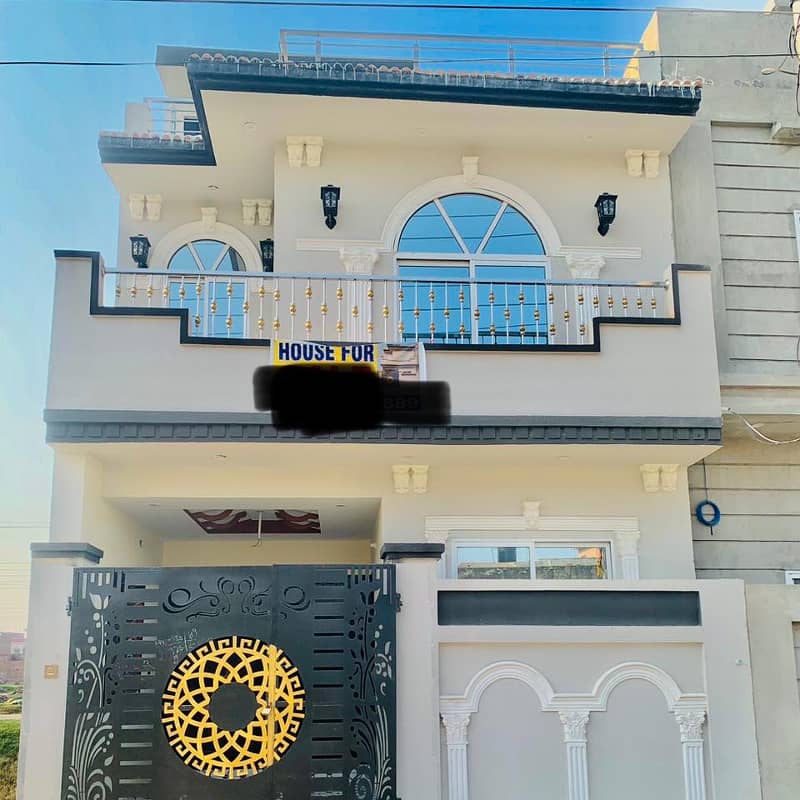 3 Marla Spanish Style House For Sale, AL Hafeez Garden Phase 5 Main Canal Road Lahore 2