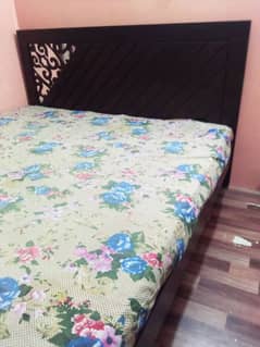 Double bed for sale with mattress 0