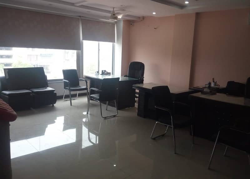 5 Marla First Floor Available For rent Main Boulevard 1