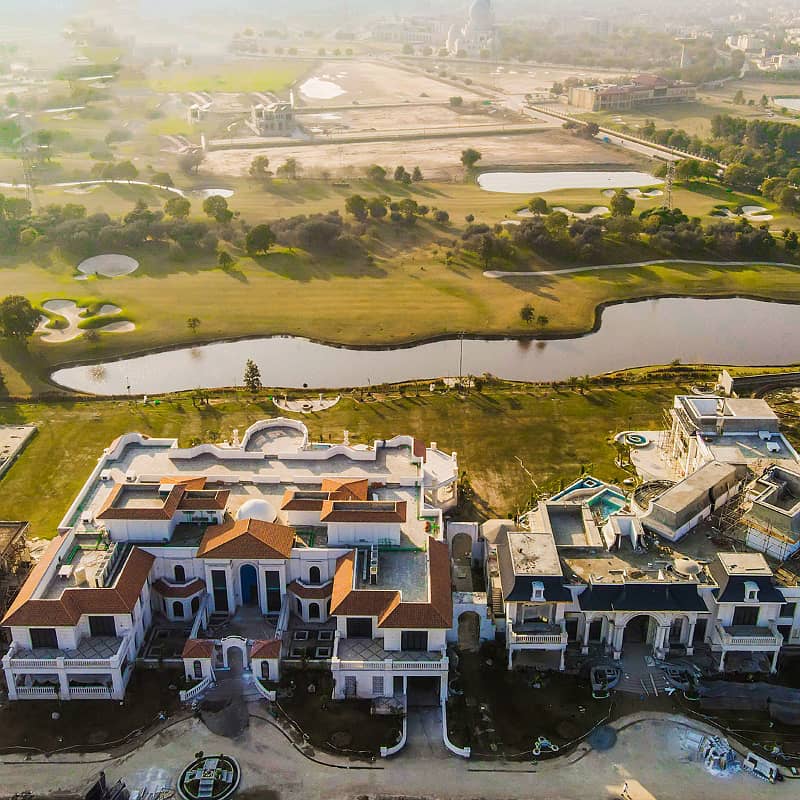 Facing Park 1 Kanal Residential Plot For Sale In Golf Estate 2 Sector M-4 Lake City Lahore 2