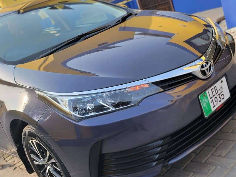 Toyota Corolla GLI 2018 1.3 cc Engine Urgent sale 15