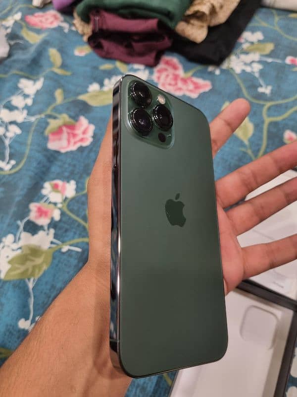 Iphone 13 Pro Max Alpine green 256GB 3