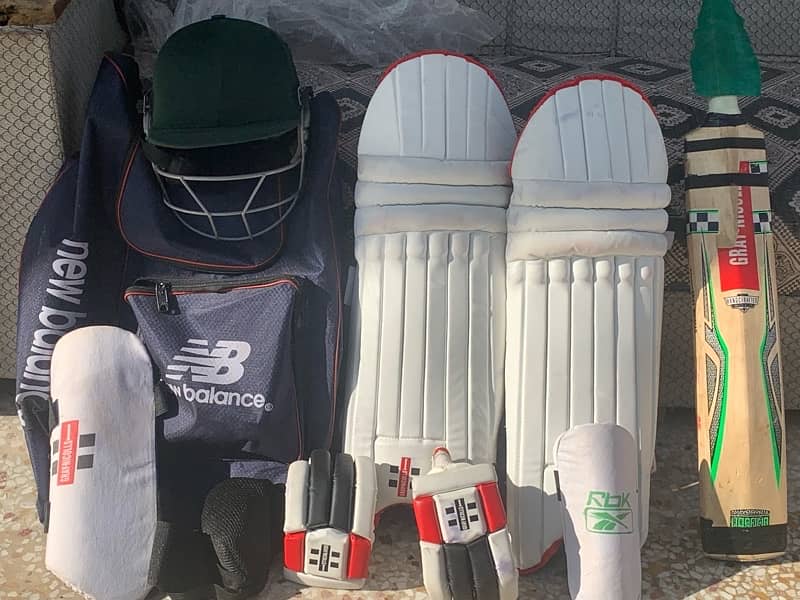 gray nicolls cricket kit best condition 0