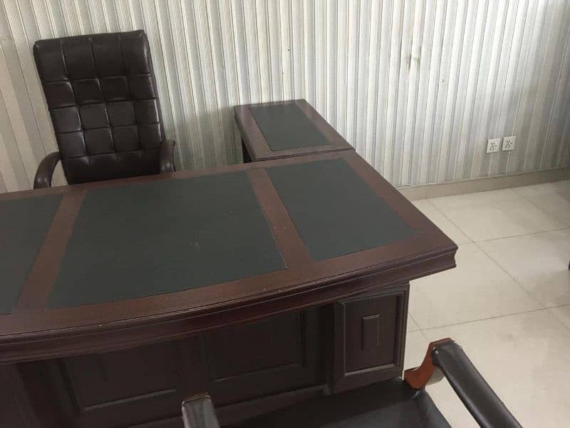 Office table and chairs set 7