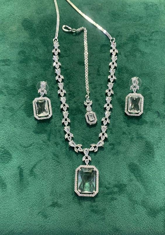 diamond necklace set 4