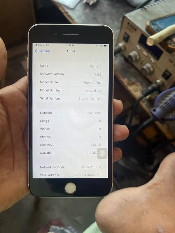 iphone 7plua pta 128gb 2