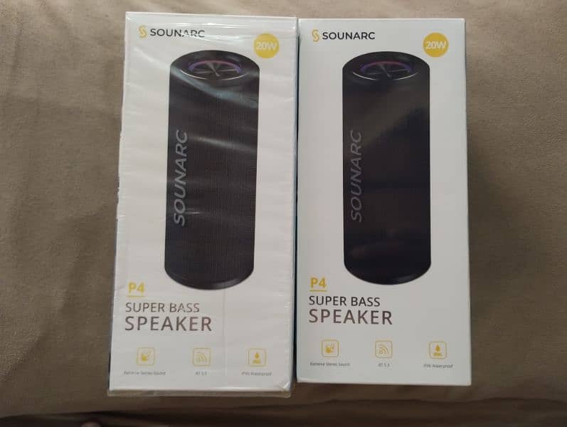 sounarc p4 20w Bluetooth speaker new box pack Amazon product 0