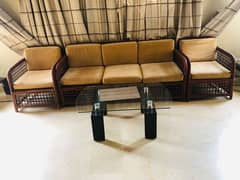 7seater sofa with center table 0