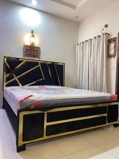 Bed Set /Room Furniture for sale / Double bed side table dressing