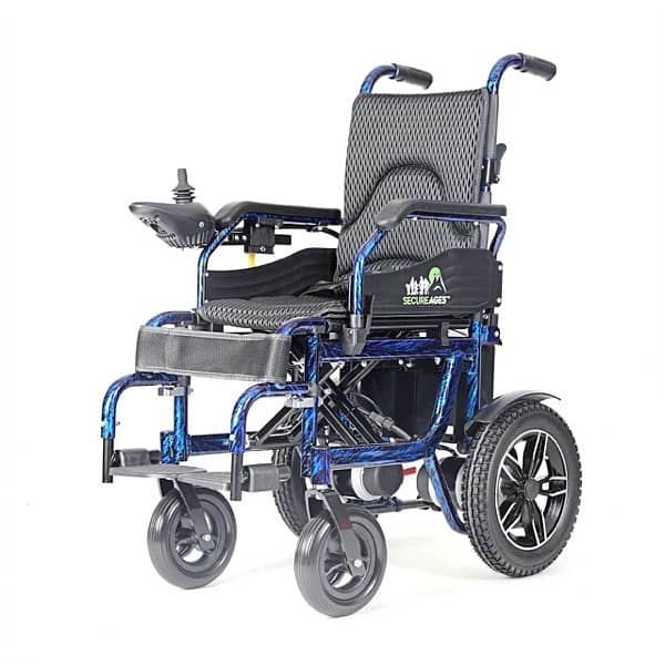 Electric Motorized Electric wheelchair Folding  Wheelchair 0