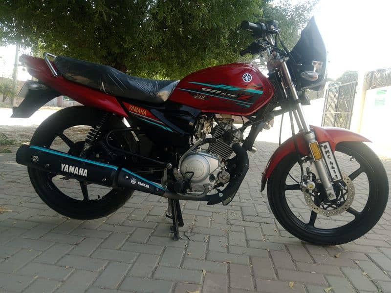 Yamaha Ybz 125 DX model 2022 2