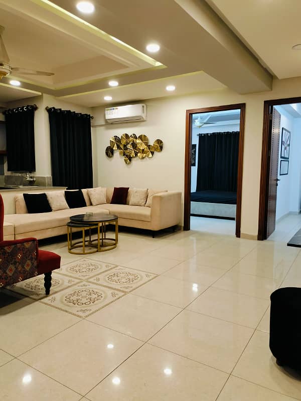 3 Bedroom luxury Fully Furnished Flat available For Rent in E-11/4 11