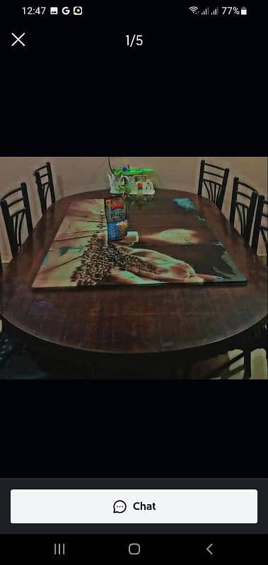 10 seater dinning table full size without chIrs 2