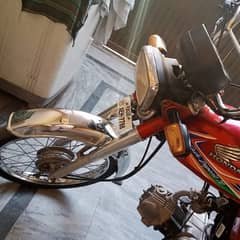 Honda CD 70 2020 model for sale.