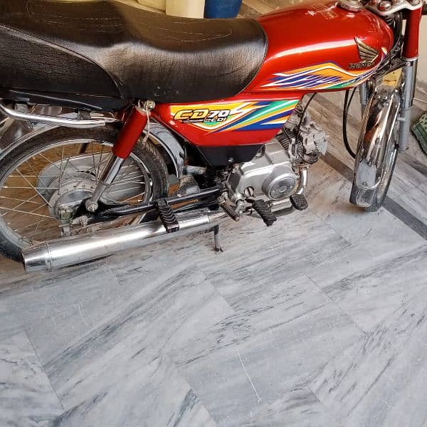 Honda CD 70 2020 model for sale. 5