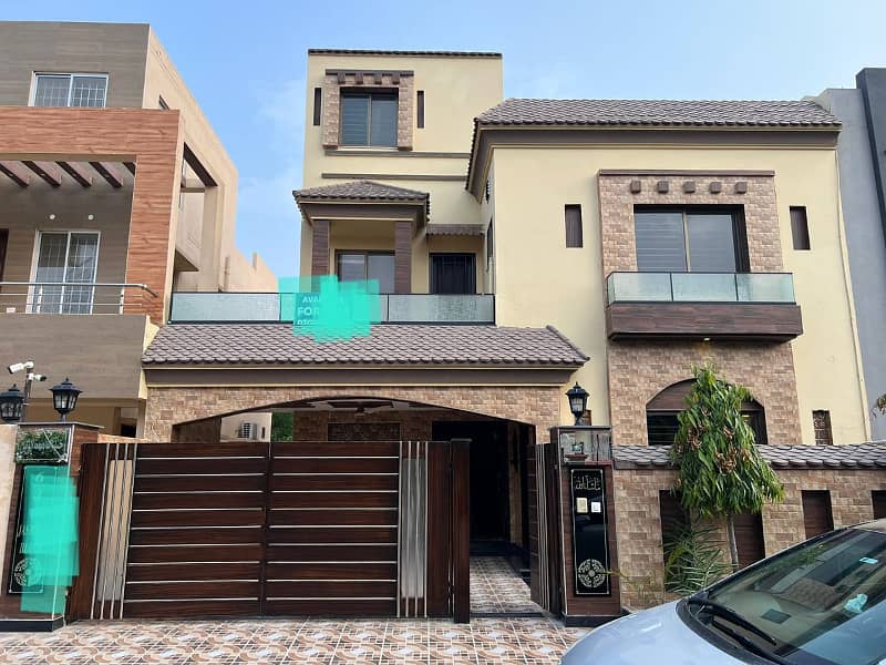 10 Marla Luxury Brand New Modren Style House Available For Sale In Jasmine Block Sector C Bahria Town Lahore 0