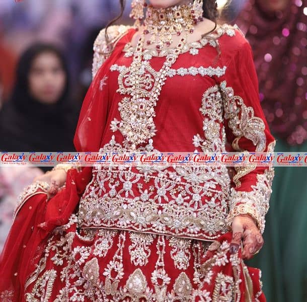 Bridal Lehnga / Bridal Wear / Bridal Barat Dress for Sale 2