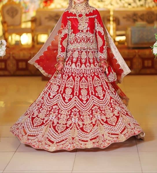 Bridal Lehnga / Bridal Wear / Bridal Barat Dress for Sale 3