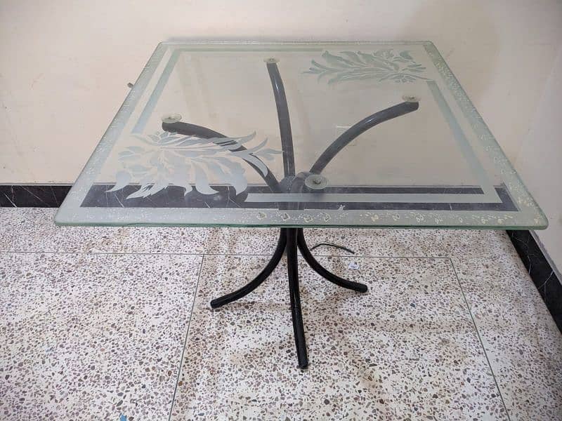 4 Seater Iron Dining Table / Dining Table / Iron Dining Table For Sale 7