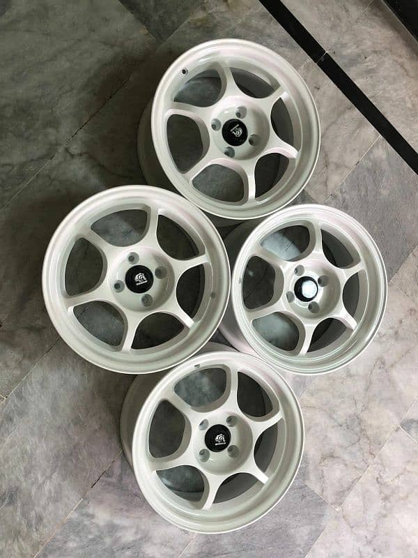 Advan Rg1 15 inch 4x100 pcd 2