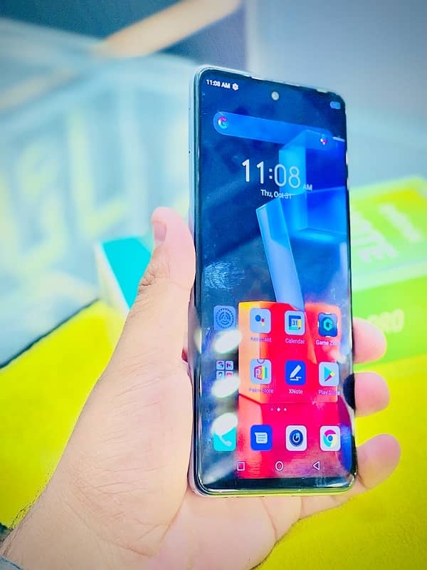 Infinix note 10 pro with box 2