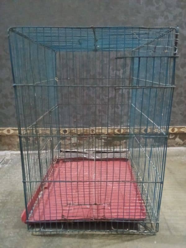 Parrot Cages for sale iron and wooden urgent sale 7