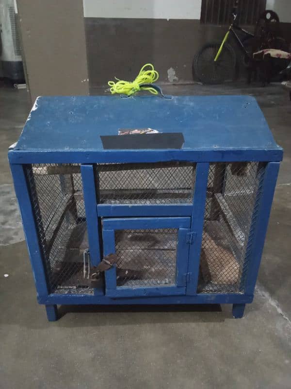 Parrot Cages for sale iron and wooden urgent sale 9