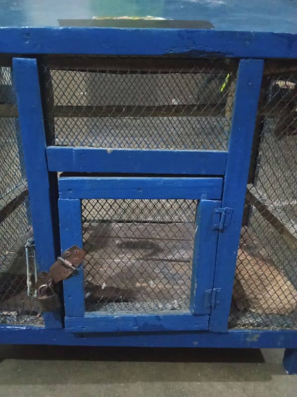 Parrot Cages for sale iron and wooden urgent sale 10