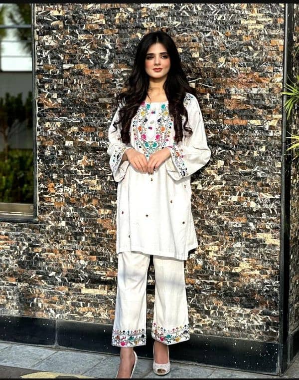 Women's 2 Pcs stitched suit 0