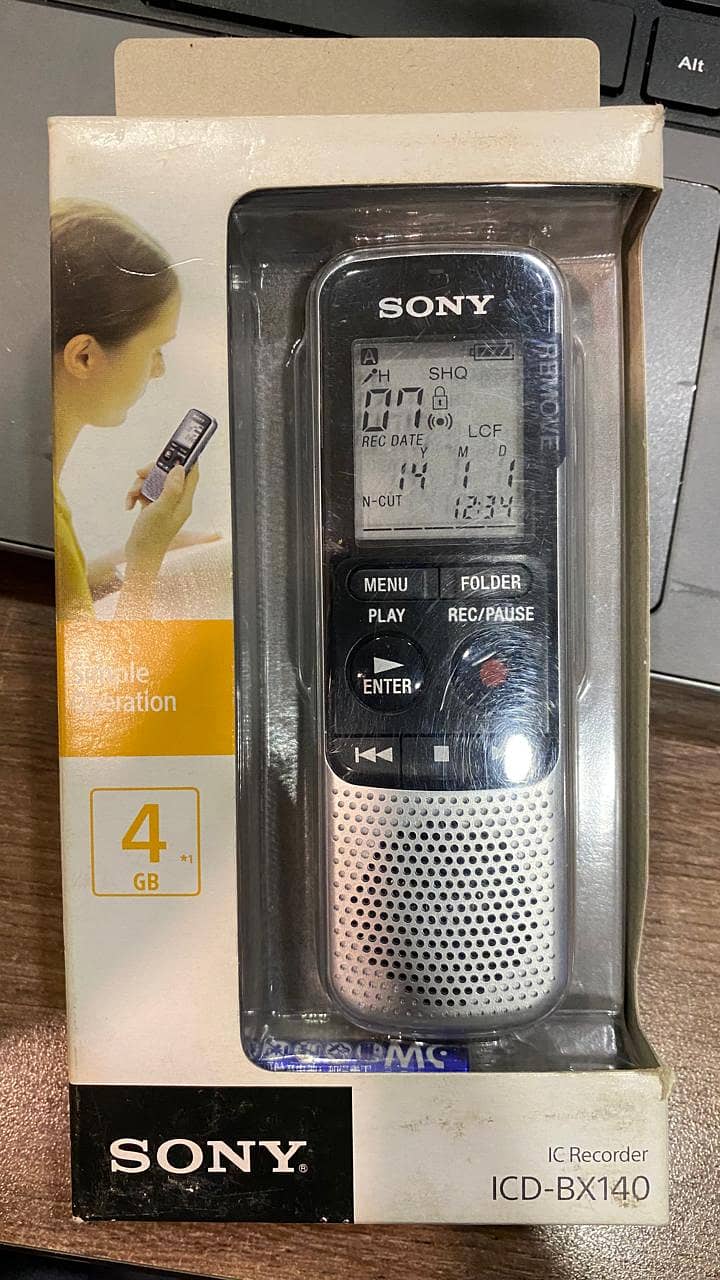 Sony BX140 Mono Digital Voice Recorder BX Series 0