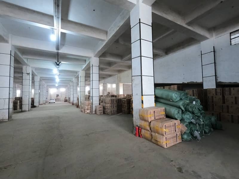 120,000 Square Feet Warehouse for Sale In SITE Near Karachi Port & Quaid E Azam Truck Stand 13