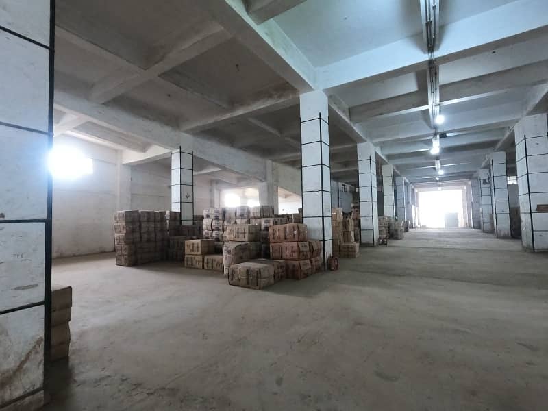 120,000 Square Feet Warehouse for Sale In SITE Near Karachi Port & Quaid E Azam Truck Stand 27