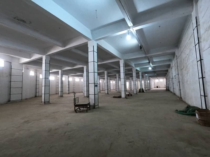 120,000 Square Feet Warehouse for Sale In SITE Near Karachi Port & Quaid E Azam Truck Stand 37