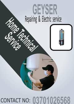 Geyser repairing Karachi, Stove Repairing, Electric geyser repairing