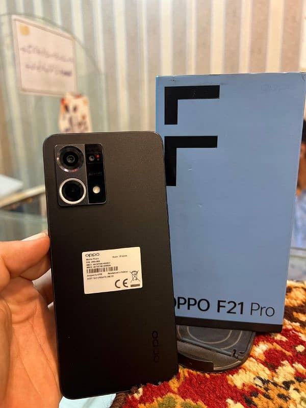 oppo f21pro complete box new mobile 10 10 condition  full  ok 2