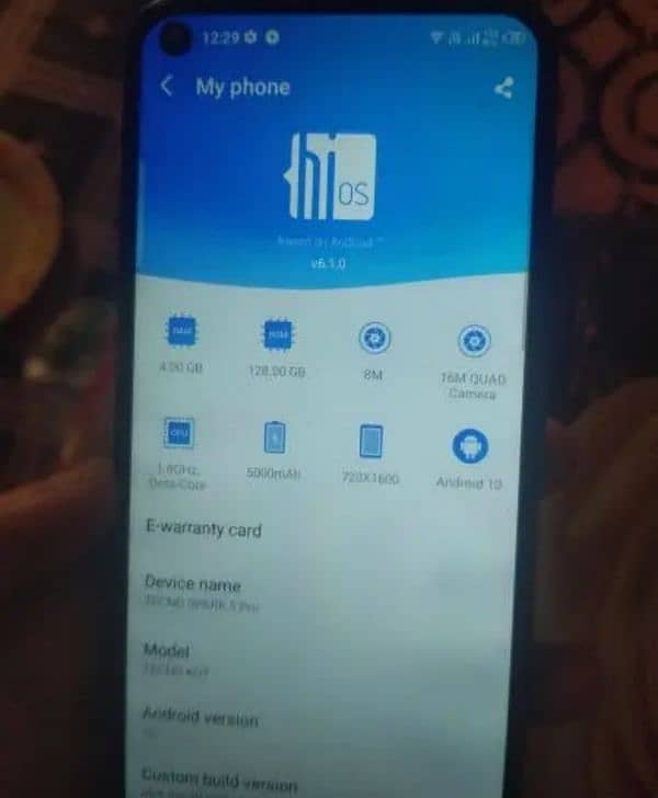 tecno spark5pro 4/128 with box all ok mobile ha koi fault nhi ha 2