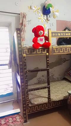 bunk bed with mattress urjant sale 0