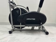 1. American Fitness Elliptical exercise cycle/bike.