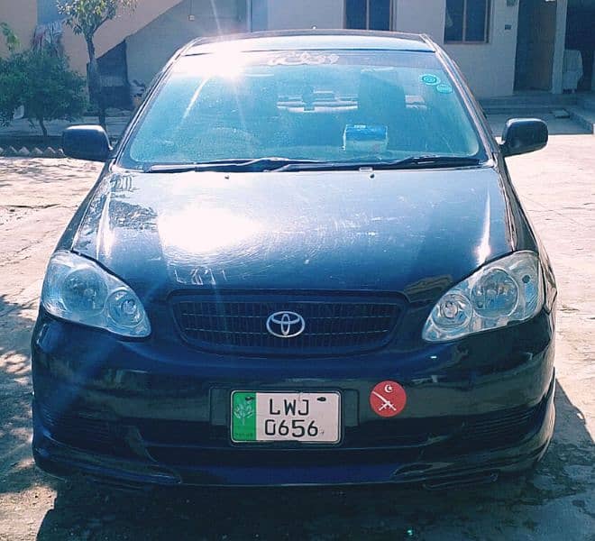 Toyota Corolla xli 6 model Lahore registeration 4