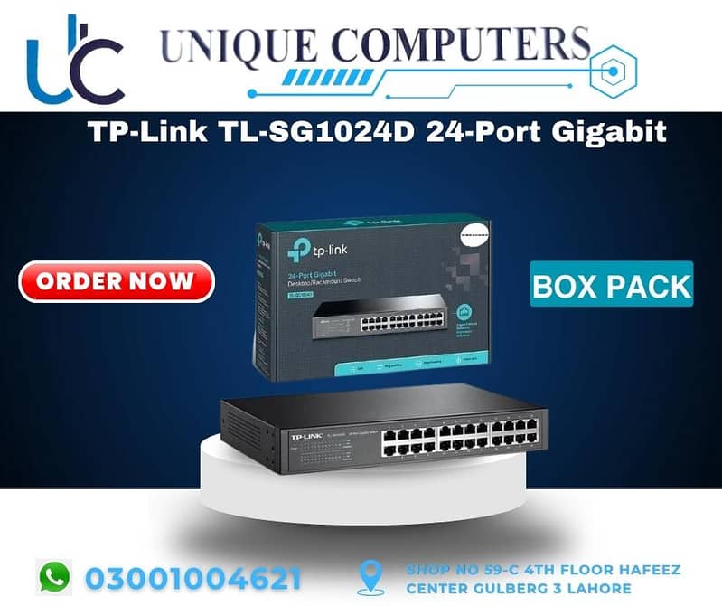 TP-Link TL-SG1024D 24-Port Gigabit 0