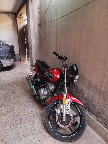 yamaha yb 125z dx for sale in prestine condition 3