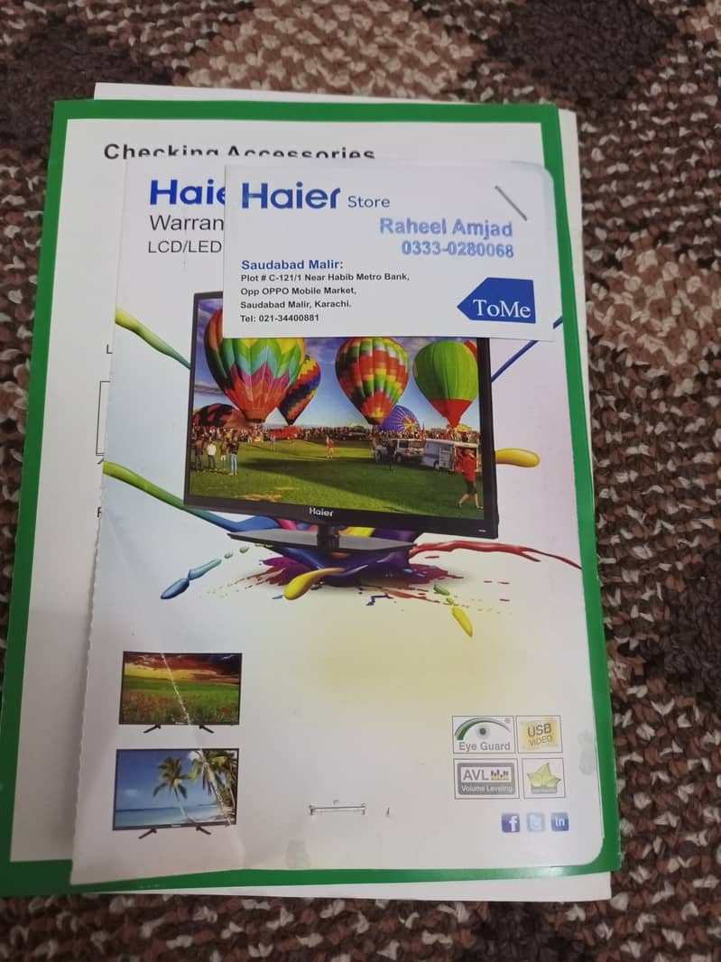 Haier 40 Inches Android Led Tv 1