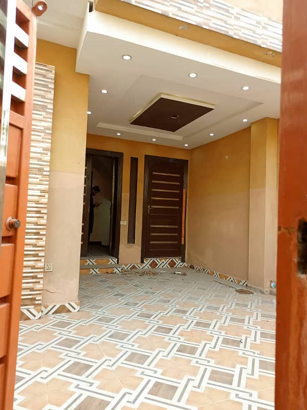 10 marla tile flooring new type single story house for rent in Revenue society for Family 4