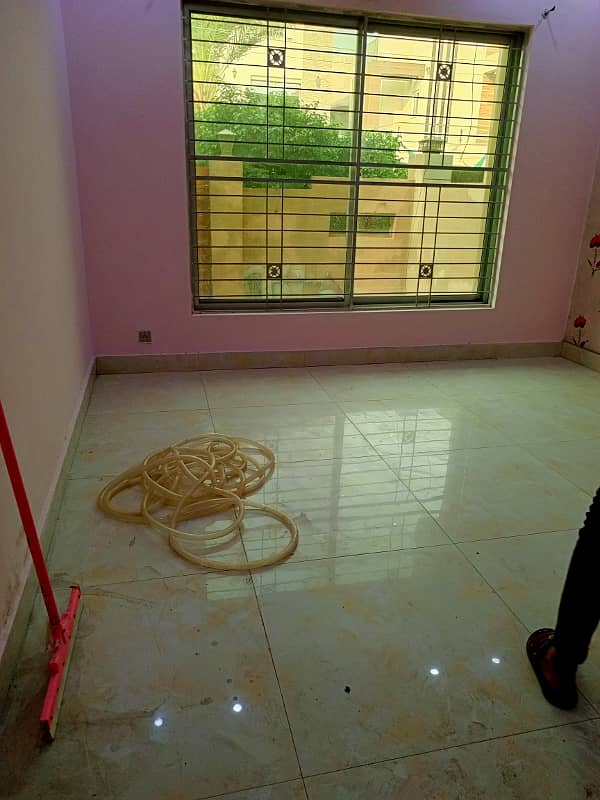 10 marla tile flooring new type single story house for rent in Revenue society for Family 5