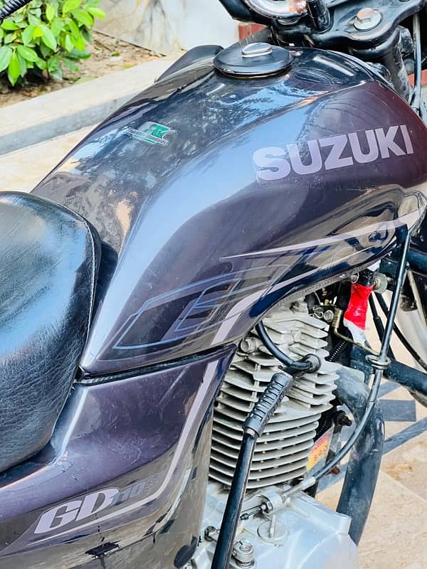 Suzuki GD 110S 2019 Model Gray Colour No Work Required 12