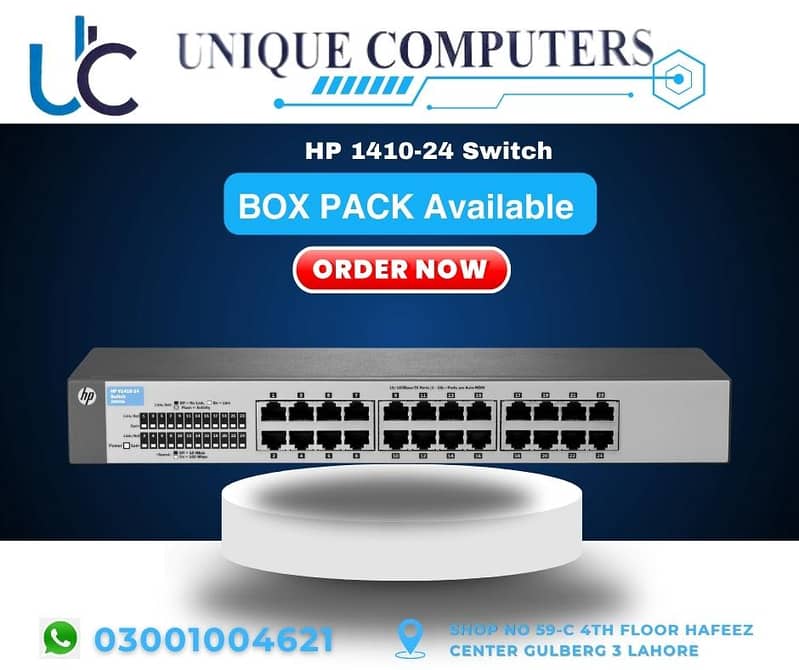 HP 1410-24 Switch 0